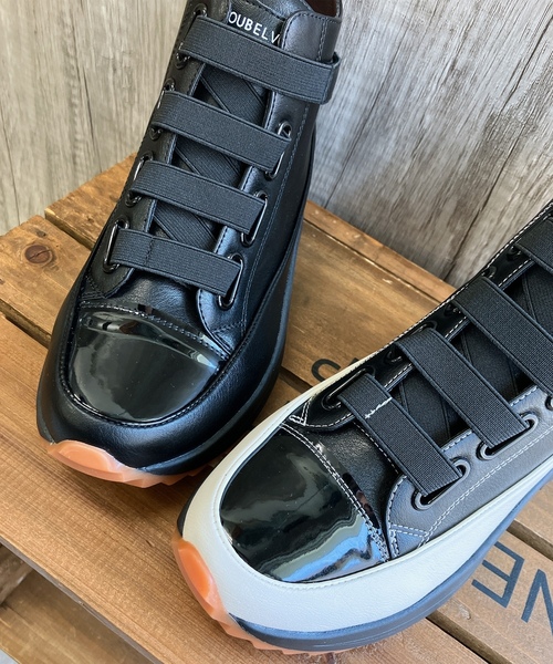 「Noubel Voug Relax」 ハイカットスニーカー 22.5cm シルバー レディース_画像4