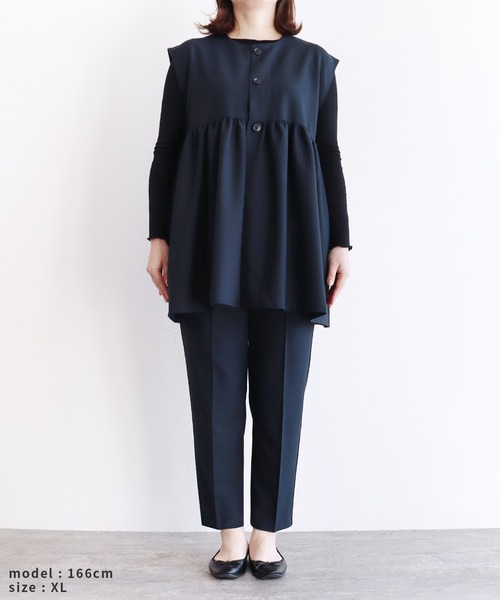 「reca」 セットアップ L ブラック レディース_画像4