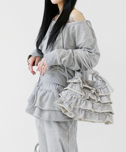 「minsobi」 ショルダーバッグ FREE ブラック レディース_画像7