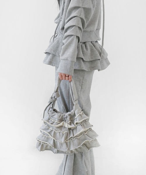 「minsobi」 ショルダーバッグ FREE ブラック レディース_画像9