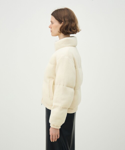 MACPHEE（マカフィー） ブルゾン アウター パデッドニット ショート