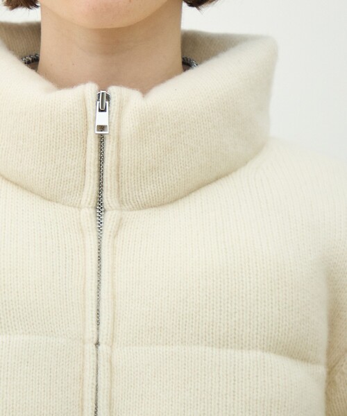 MACPHEE（マカフィー） ブルゾン アウター パデッドニット ショート