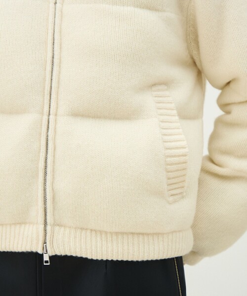 MACPHEE（マカフィー） ブルゾン アウター パデッドニット ショート