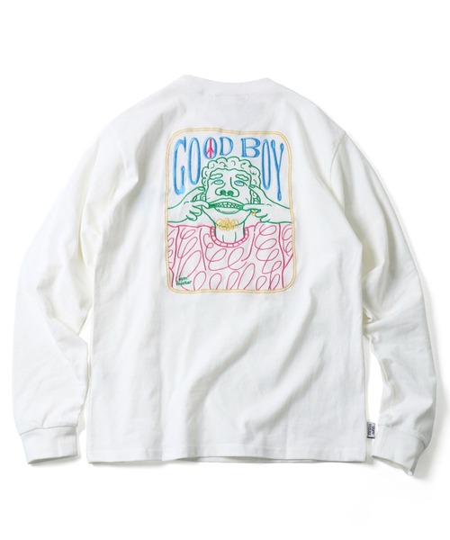 gym master（ジムマスター） tシャツ 7.4oz GOOD BOY刺繍ロンTEE