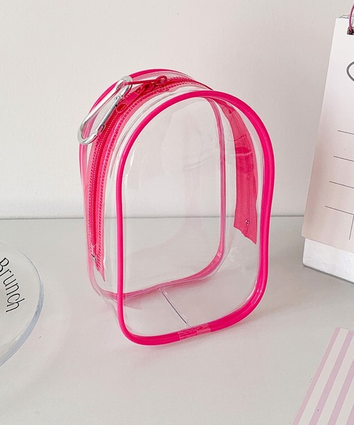 VIBGYOR ポーチ oshipic/推し活 クリアケース クリアぬいポーチ ミニ