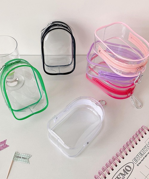 VIBGYOR ポーチ oshipic/推し活 クリアケース クリアぬいポーチ ミニ