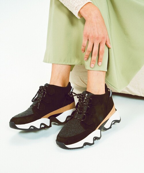 SOREL（ソレル） ハイカットスニーカー 23.0cm ブラック レディース