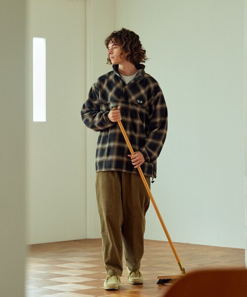 [TOWNCRAFT] рубашка с длинным рукавом MEDIUM черный мужской 