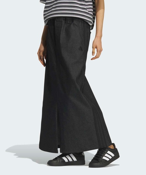 adidas（アディダス） スカート スタジアム クローム デニム ルーズ