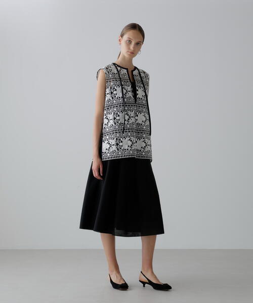 「ADORE」 ノースリーブブラウス 38 ホワイト レディース_画像9