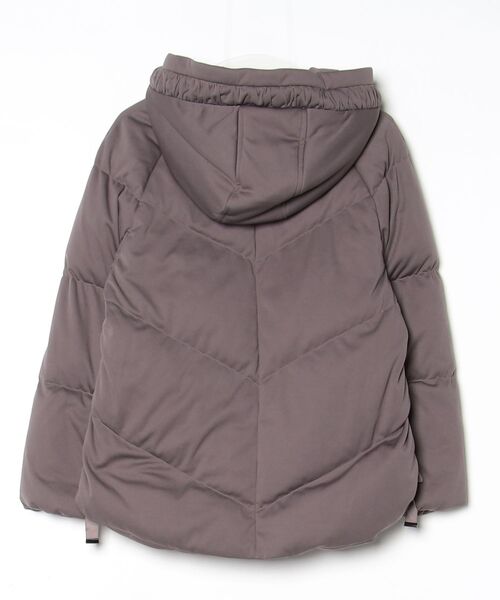 「RUIRUE BOUTIQUE」 ダウンジャケット L ブラウン レディース_画像2