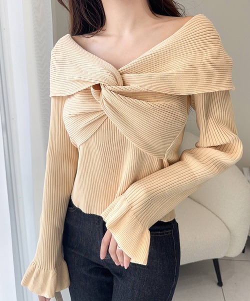 「classicalelf」 長袖カットソー X-LARGE グレー レディース_画像7