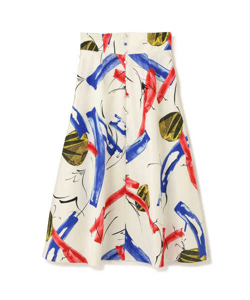 「PINKY&DIANNE」 フレアスカート 36 グレー レディース_画像3