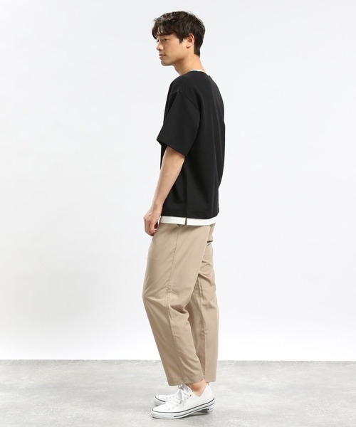 「GLOBAL WORK Smile Seed Store」 イージーパンツ MEDIUM ネイビー メンズ_画像2