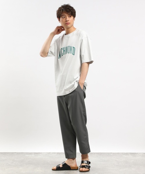 「GLOBAL WORK Smile Seed Store」 イージーパンツ MEDIUM ネイビー メンズ_画像7