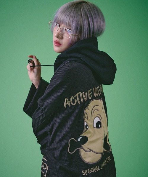 「GALFY」 セットアップ L オフホワイト メンズ_画像9