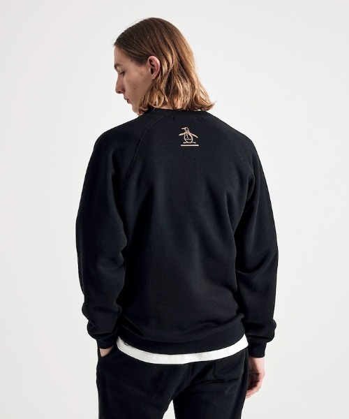 「penguin BY MUNSINGWEAR」 スウェットカットソー L ブラック メンズ_画像3