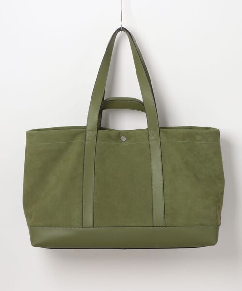 トートバッグ WHITLEY レザー デュアル ハーネス トート メンズの画像