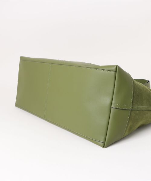 トートバッグ WHITLEY レザー デュアル ハーネス トート メンズの画像