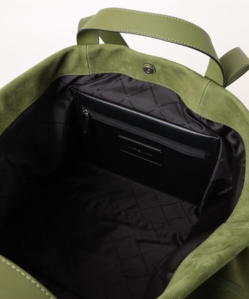 トートバッグ WHITLEY レザー デュアル ハーネス トート メンズの画像