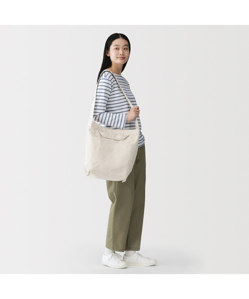 無印良品（MUJI） トートバッグ 帆布 ショルダー トートバッグ 