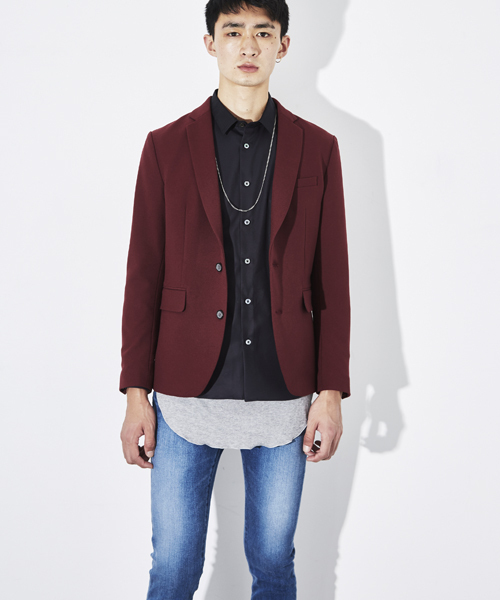 「STUDIOUS」 テーラードジャケット 3 グリーン メンズ_画像2