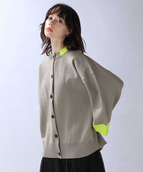 「JEANASIS」 カーディガン FREE ベージュ系その他 レディース_画像7