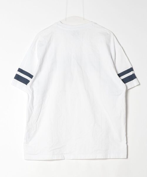 「MARITHE + FRANCOIS GIRBAUD」 半袖Tシャツ L ホワイト メンズ_画像2