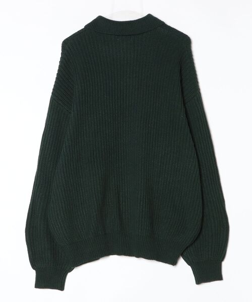 「EMMA CLOTHES」 長袖ニット M グリーン メンズ_画像2