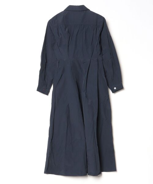「Danny&Anne」 シャツワンピース SMALL ネイビー レディース_画像2
