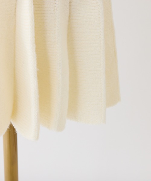 「one after another NICE CLAUP」 ニットワンピース SMALL チャコールグレー レディース_画像5