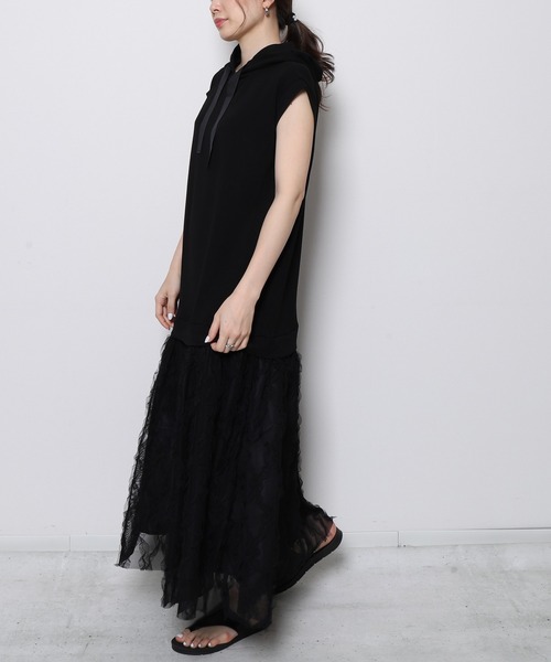 「Re.Verofonna」 ドッキングワンピース MEDIUM グレー レディース_画像7