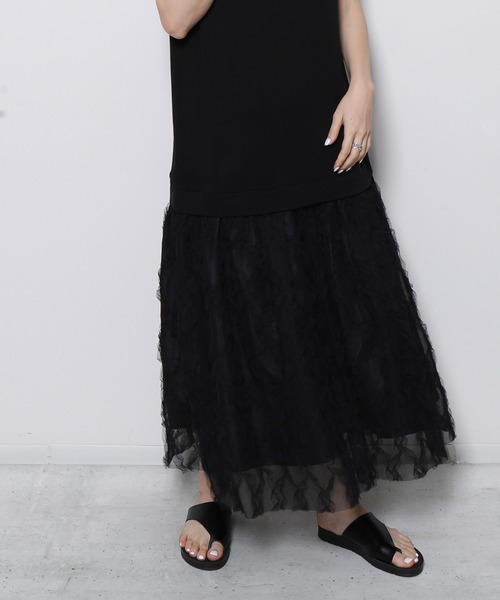 「Re.Verofonna」 ドッキングワンピース MEDIUM グレー レディース_画像10