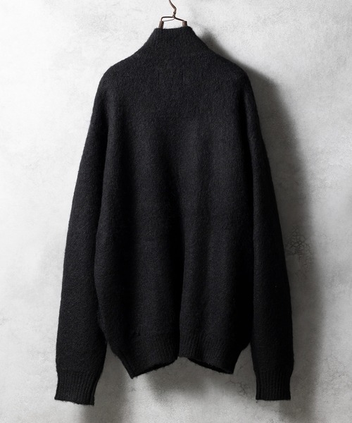 「NUMBER (N)INE」 長袖ニット 2 ブラック メンズ_画像7