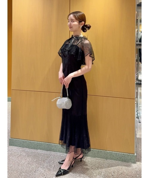 SNIDEL（スナイデル） ドレス レースケープセットマーメイドドレス
