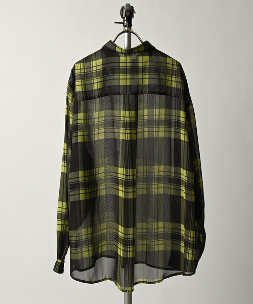 「ADAM PATEK」 長袖シャツ 2 ブルー メンズ_画像3