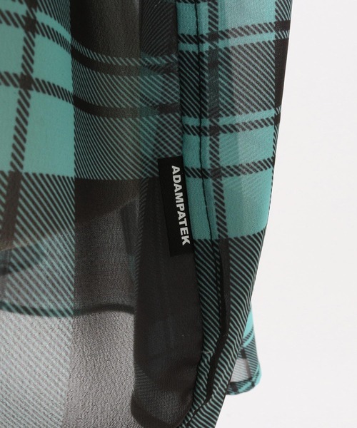 「ADAM PATEK」 長袖シャツ 2 ブルー メンズ_画像6