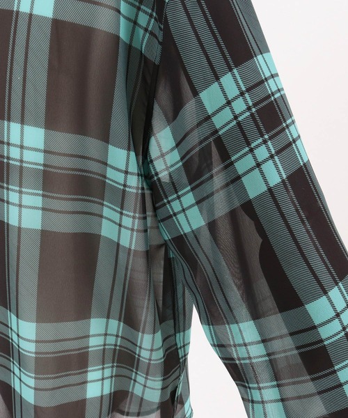 「ADAM PATEK」 長袖シャツ 2 ブルー メンズ_画像7