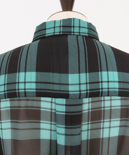 「ADAM PATEK」 長袖シャツ 2 ブルー メンズ_画像8