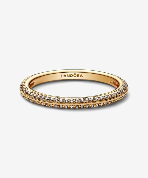 「Pandora」 リング 52 イエローゴールド レディース_画像2