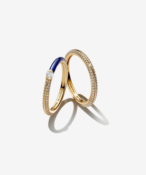 「Pandora」 リング 52 イエローゴールド レディース_画像9