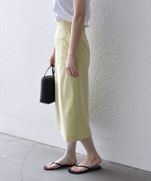 「SHIPS.me」 スカート M モカ レディース_画像9