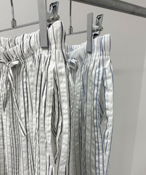 「ISOOK」 イージーパンツ FREE ブラック レディース_画像6