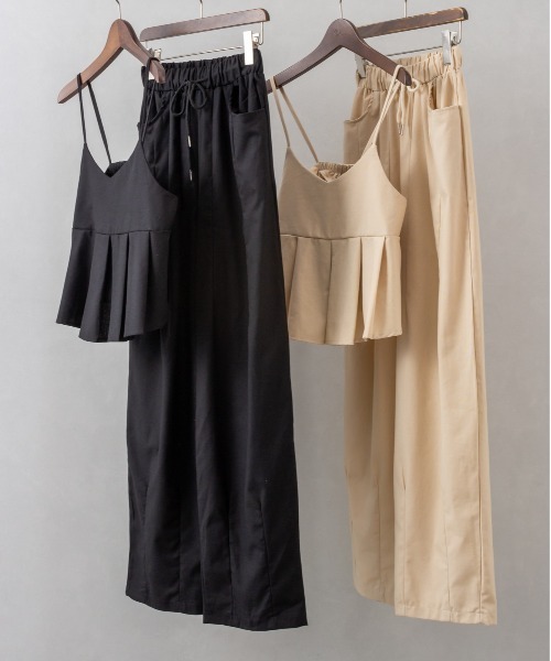 「SpRay」 セットアップ FREE ブラック レディース_画像5