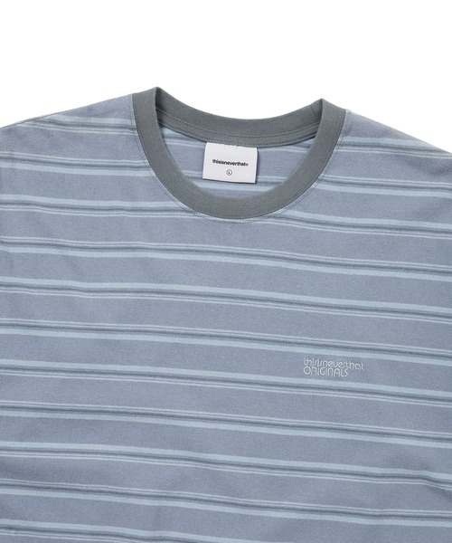 thisisneverthat（ディスイズネバーザット） tシャツ Washed Striped
