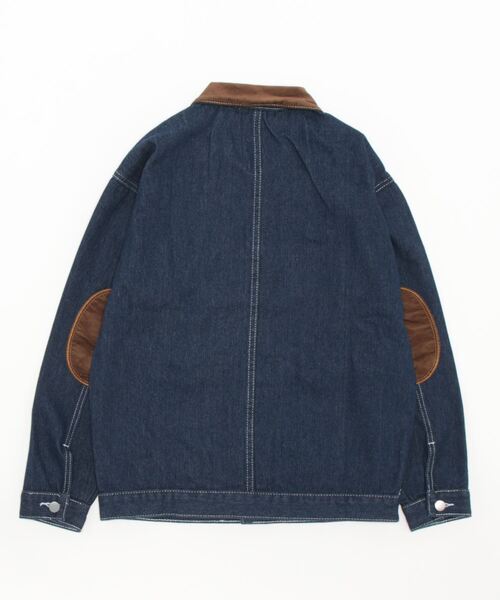 「VIBGYOR」 デニムジャケット X-LARGE ブルー メンズ_画像2
