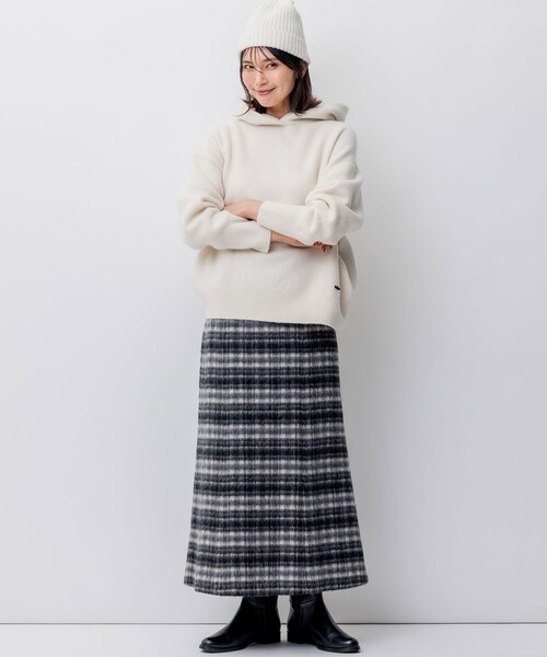 「23区」 ニットキャップ F ベージュ レディース_画像9