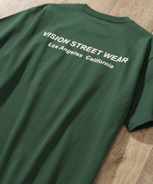「VISION STREET WEAR」 半袖Tシャツ LL ホワイト メンズ_画像3
