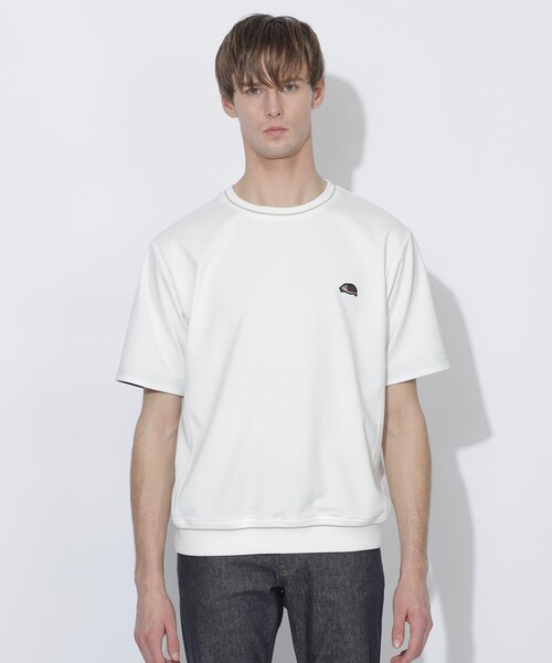 CB CRESTBRIDGE tシャツ 「Quiet checkシリーズ」ヘッジホッグプル 