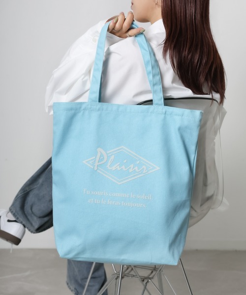 Riberry（リベリー） トートバッグ フロッキープリントキャンバス